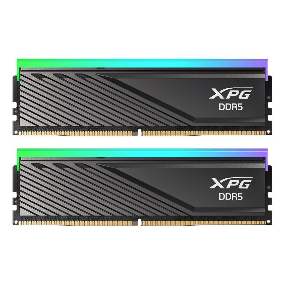 ADATA 威剛 XPG Lancer Blade RGB DDR5 6000 64GB (32Gx2) 電競桌上型記憶體 黑
