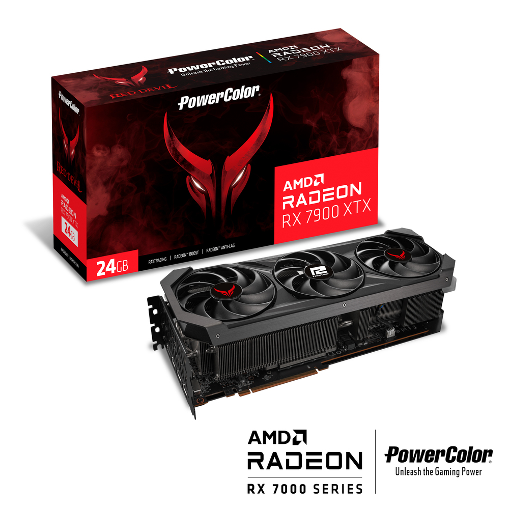 撼訊 RX 7900 XTX Red Devil 24G OC RGB GDDR6 384bit AMD 顯示卡 - PChome 24h購物