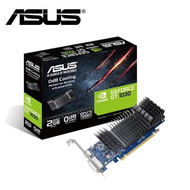 GT1030-SL-2G-BRK 顯示卡+華碩 TUF GAMING 450B 450W 電源供應器 工業包裝