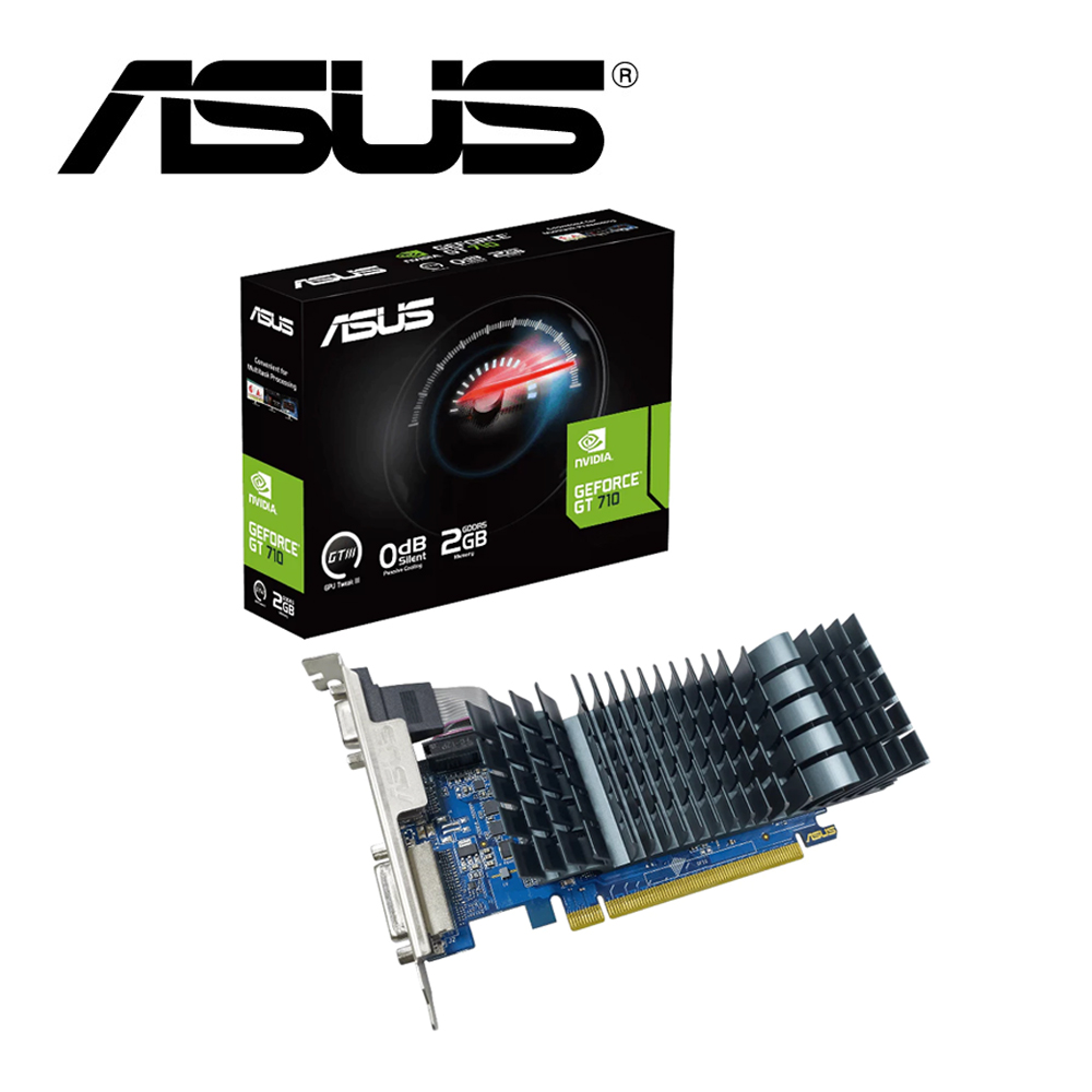 GT710-SL-2GD5-BRK-EVO 顯示卡+華碩 TUF Gaming P1 滑鼠墊