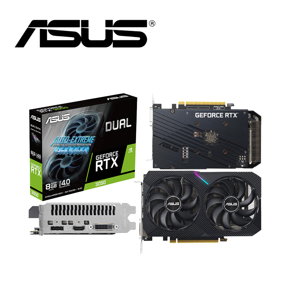 ASUS 華碩 DUAL-RTX3050-8G-V2 顯示卡（其他規格）