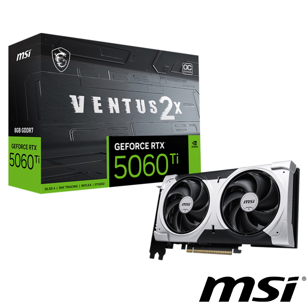 MSI 微星GeForce RTX 3060 VENTUS 2X 12G OC 顯示卡- PChome 24h購物