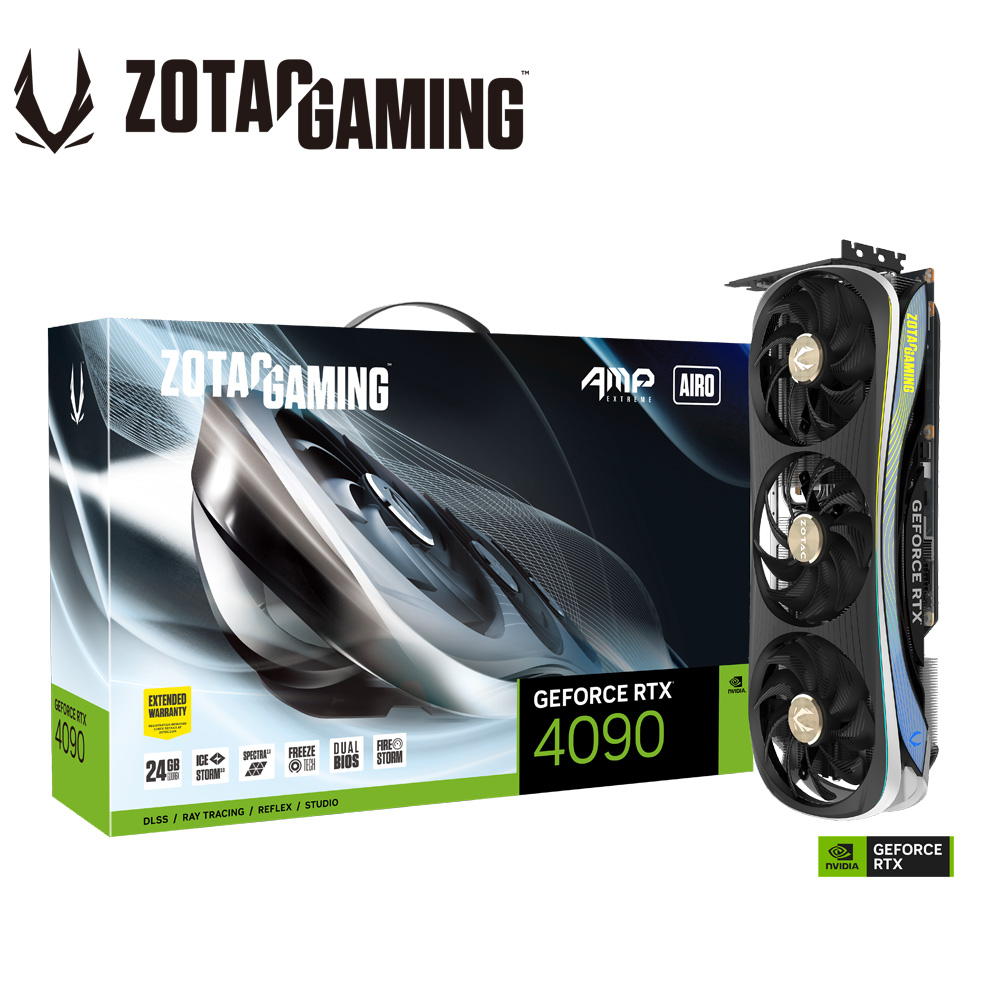ZOTAC GAMING GeForce RTX 4090 AMP Extreme AIRO顯示卡- PChome 24h購物