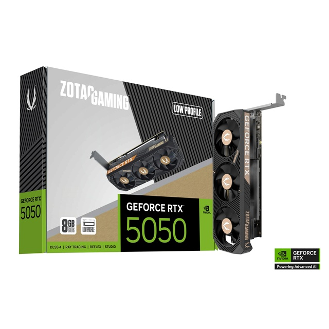 ZOTAC GAMING GeForce RTX 5050 Low Profile 顯示卡