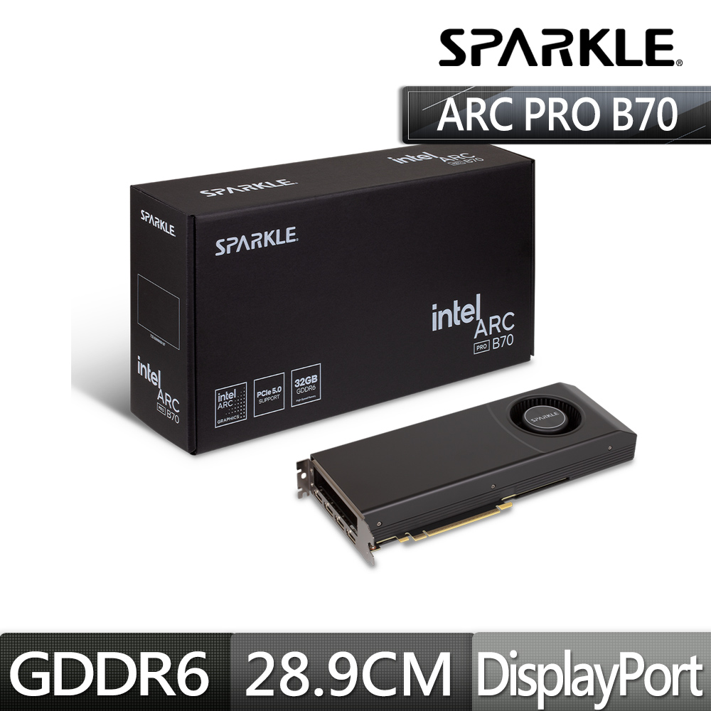 SPARKLE 撼與Arc A380 ELF 6G GDDR6 Intel顯示卡- PChome 24h購物