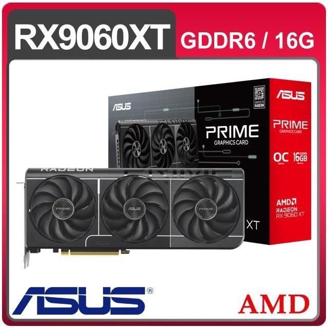 ASUS 華碩 PRIME-RX9060XT-O16G 顯示卡