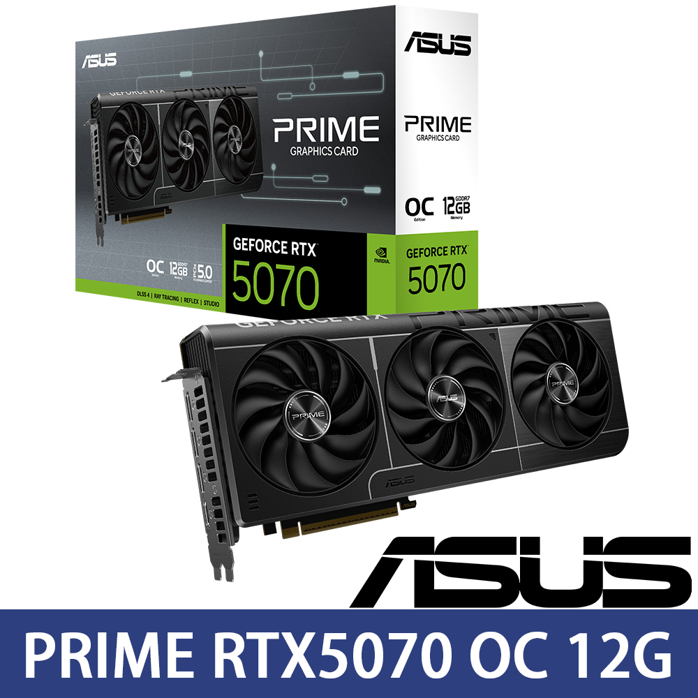 ASUS 華碩PRIME-RTX5070-O12G 顯示卡- PChome 24h購物