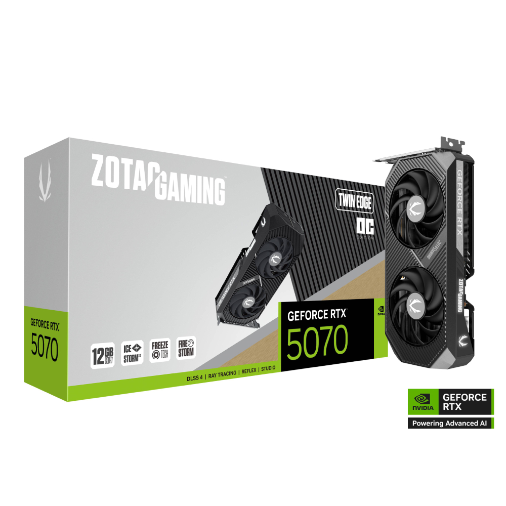 GeForce RTX 5070 Twin Edge OC 顯示卡