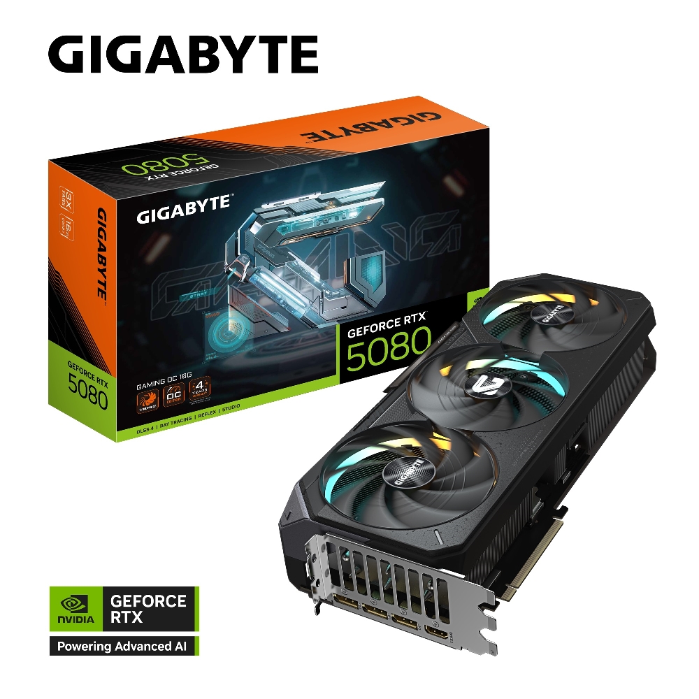 【顯卡+主機板】技嘉 RTX 5080 GAMING OC 16G 顯示卡 + 技嘉 B650EM FORCE WF6E 主機板（其他規格）