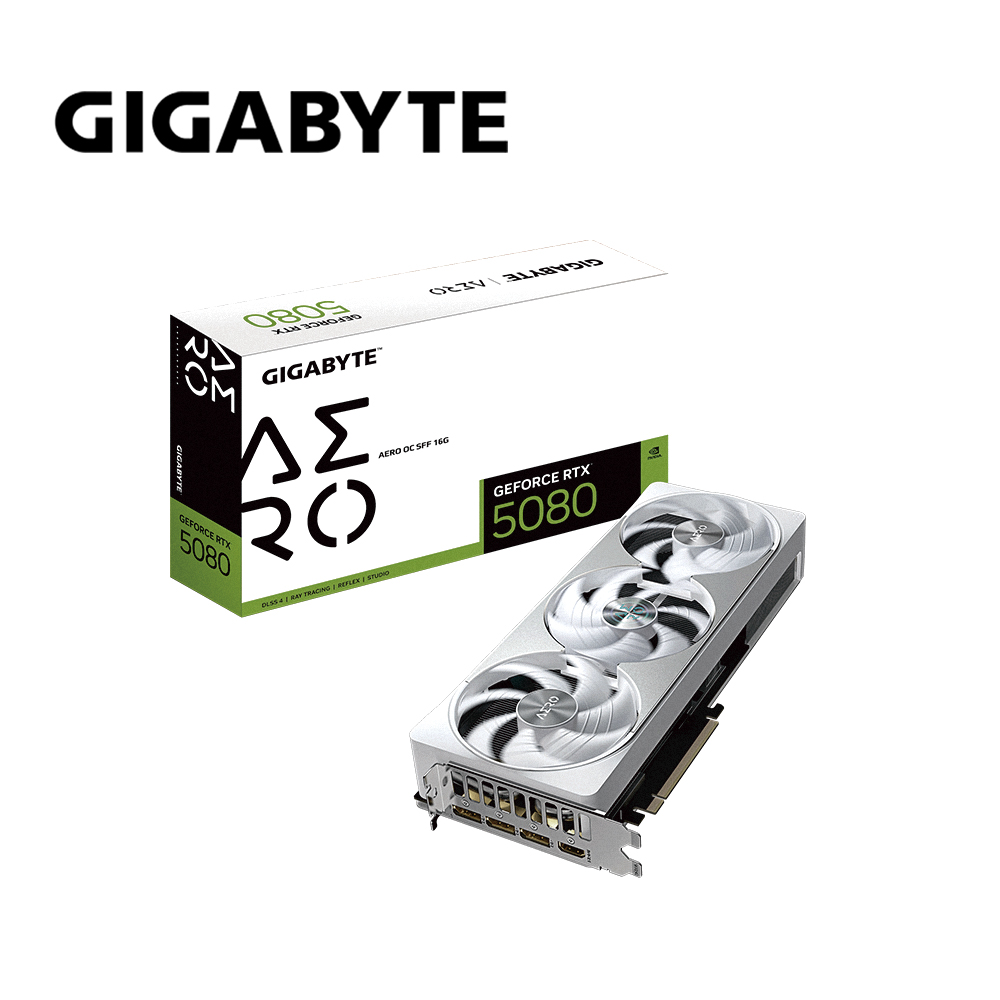 GIGABYTE 技嘉 RTX 5080 AERO OC SFF 16G 顯示卡(組合包C)