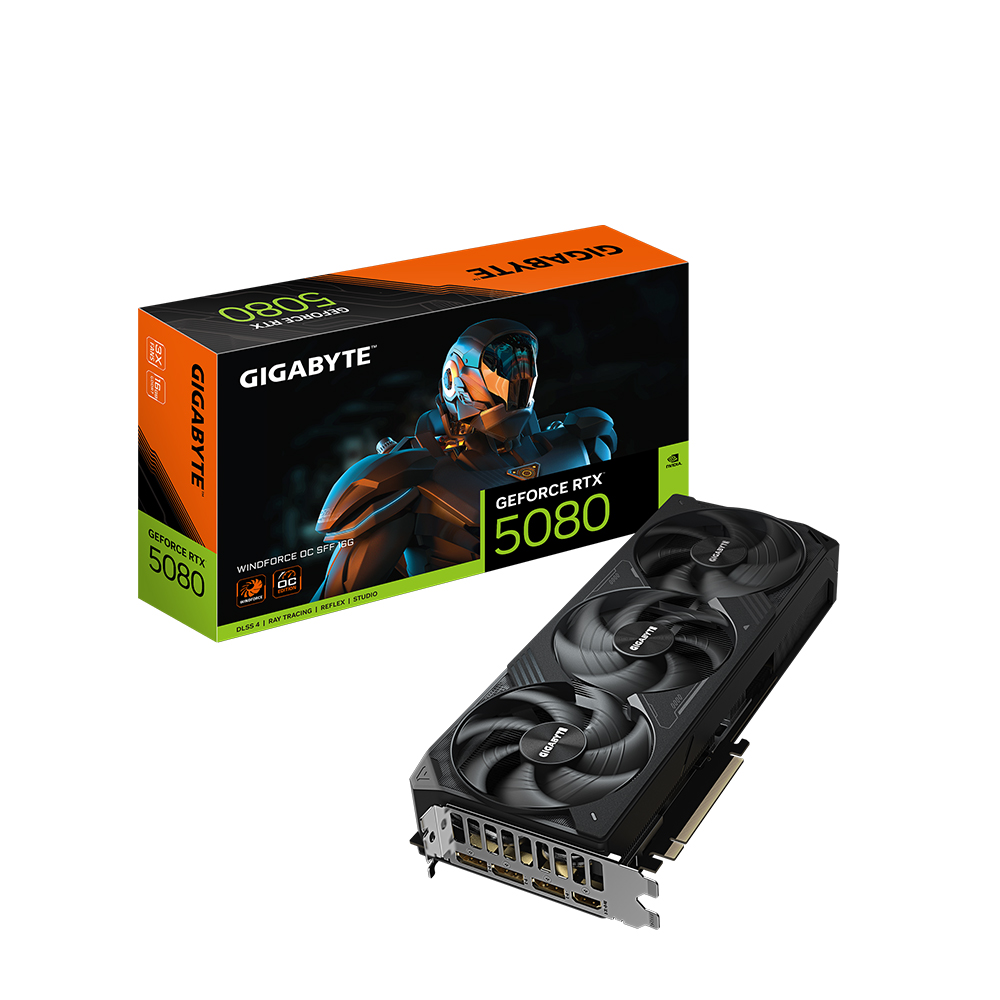 GIGABYTE 技嘉RTX 5080 WINDFORCE OC SFF 16G(組合包F) - PChome 24h購物
