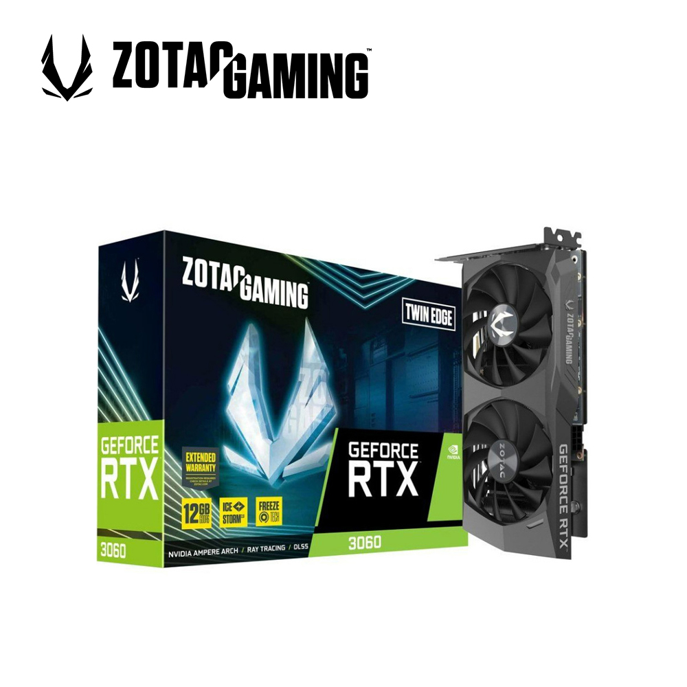 ZOTAC 索泰 RTX3060 Twin Edge 顯示卡