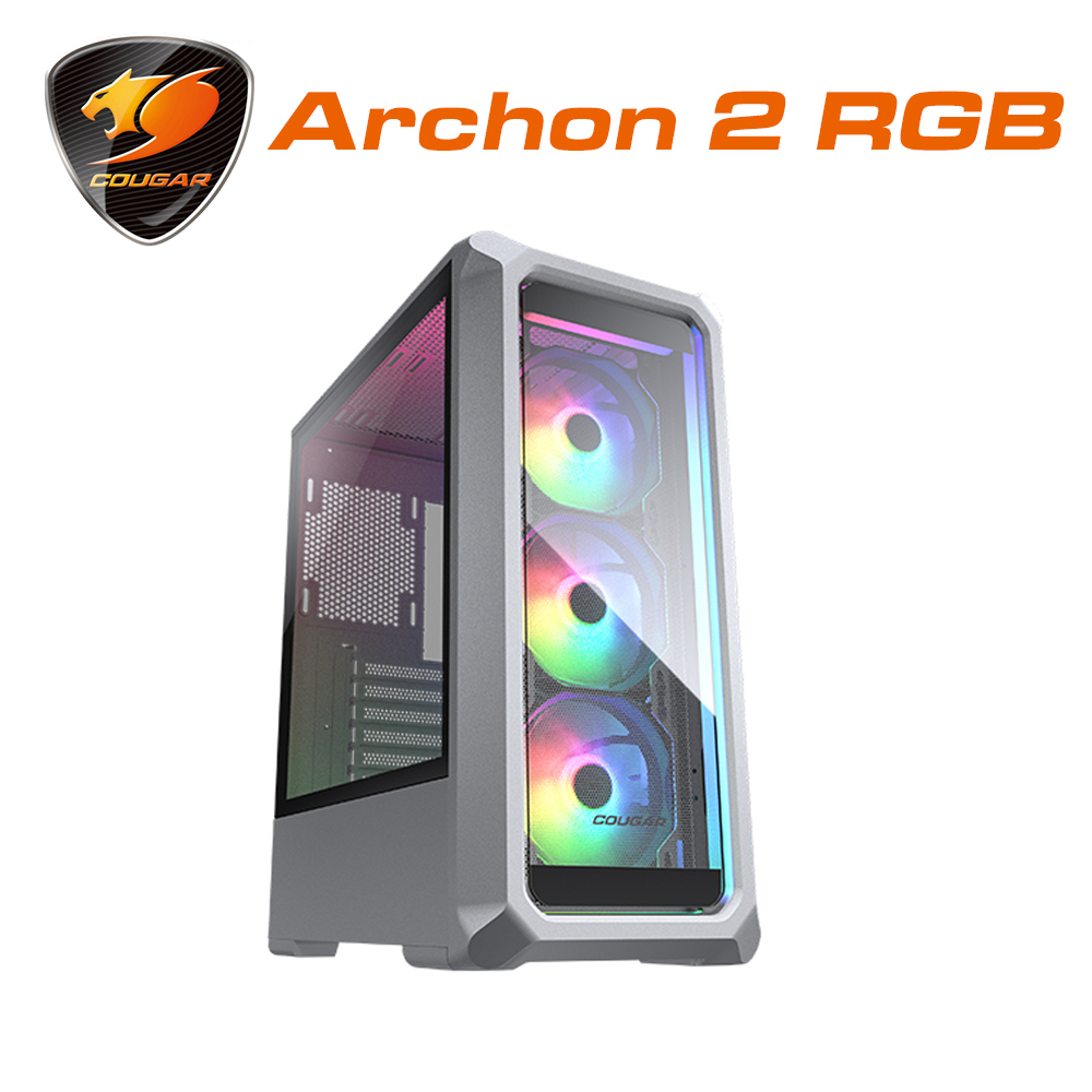 COUGAR 美洲獅 Archon 2 RGB 中塔機箱(白)