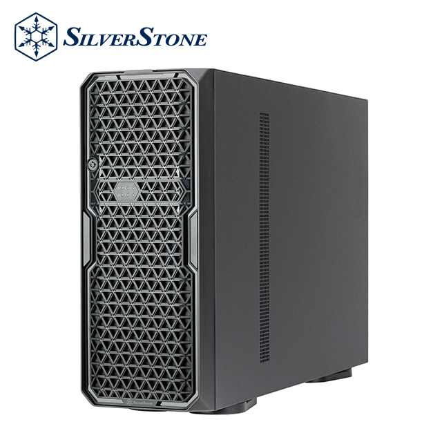 SilverStone 銀欣 WS380-E  高擴展性專業工作站機箱支援8組熱插拔托盤及360mm水冷排