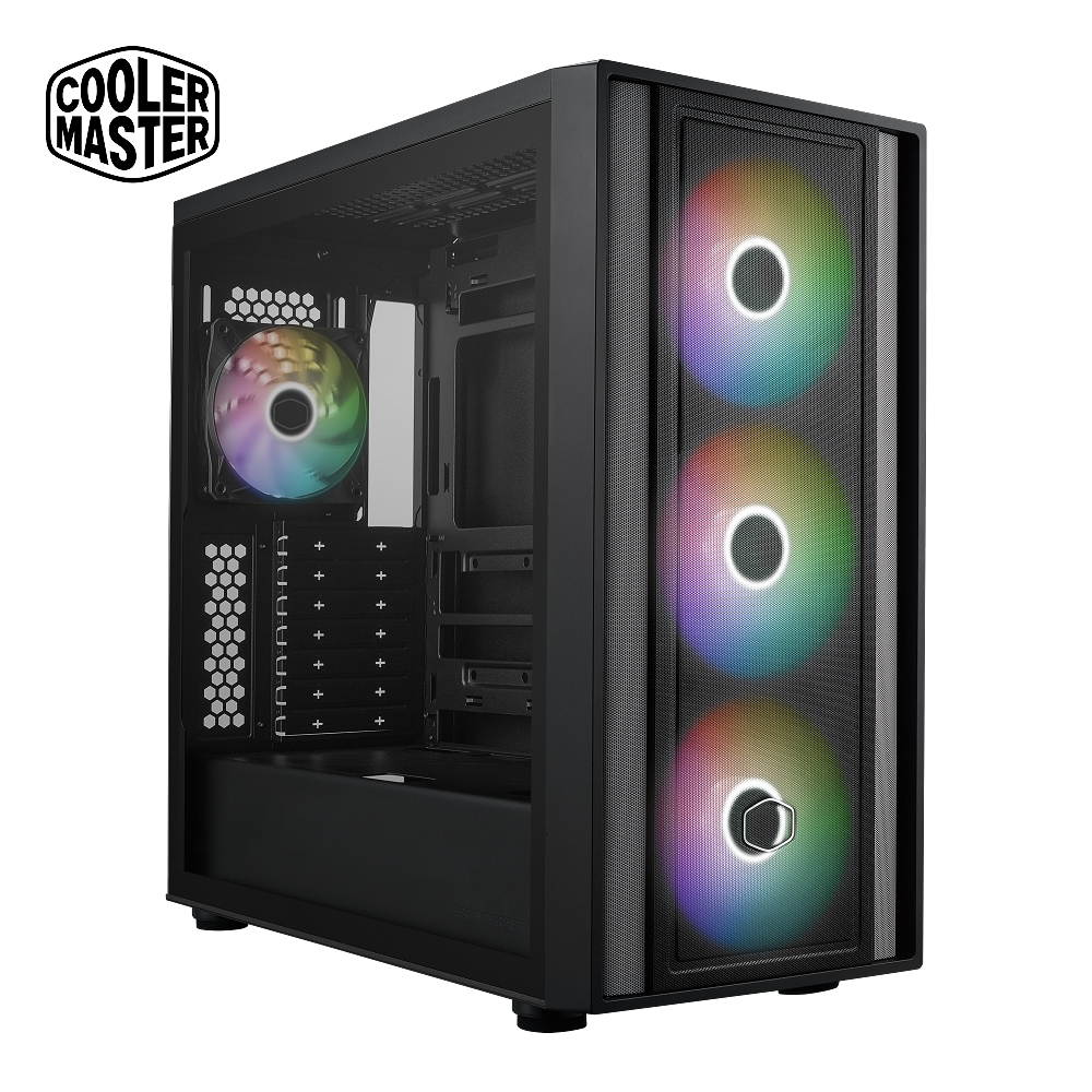 Cooler Master 酷碼  MasterBox 600 ARGB 機殼 黑色版