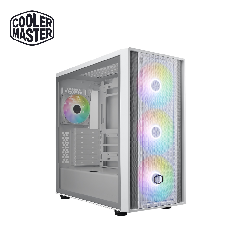 Cooler Master 酷碼 MasterBox 600 電腦機殼(白色)MB600-WGNN-S00