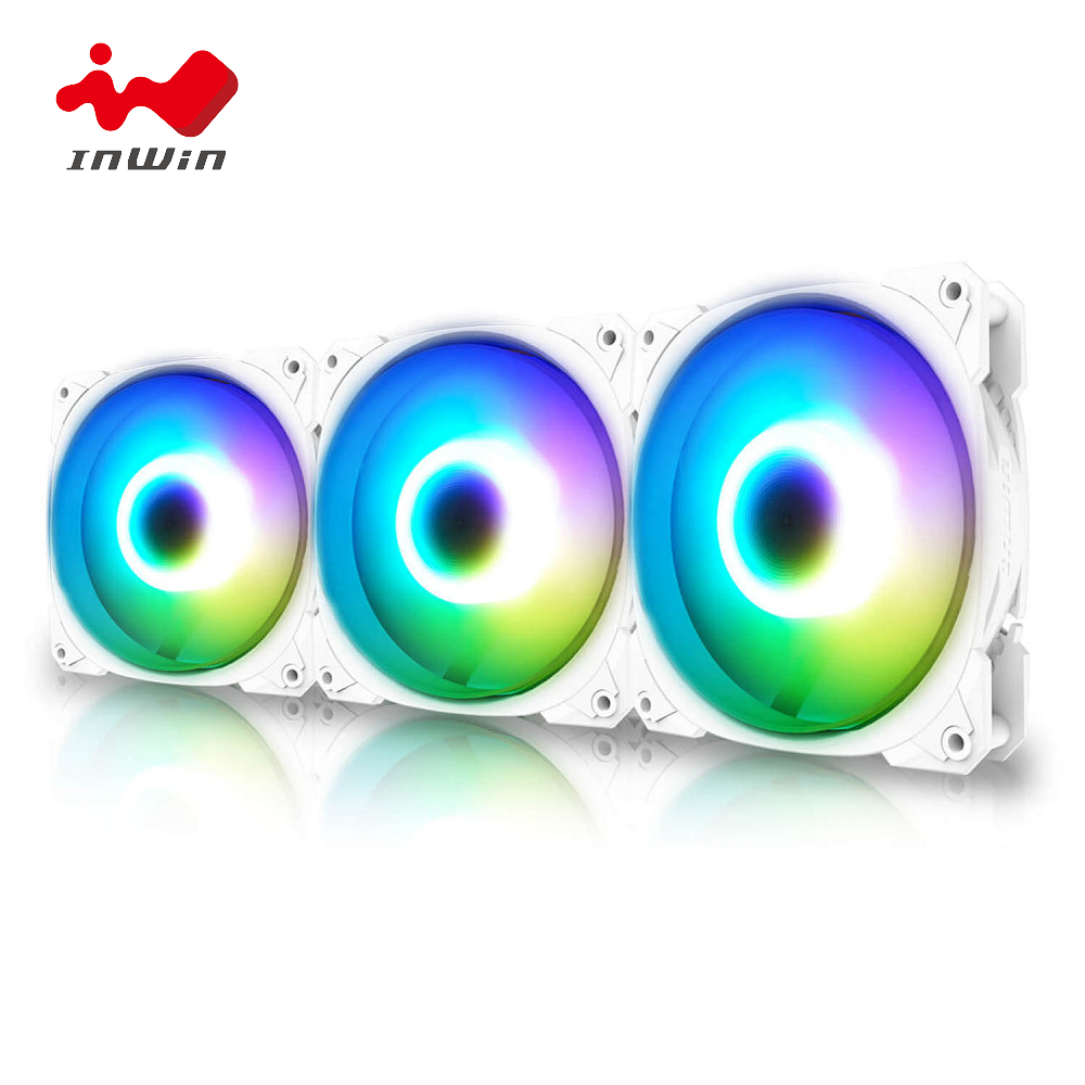 IN WIN AN120P 白色 ARGB風扇 3顆裝組