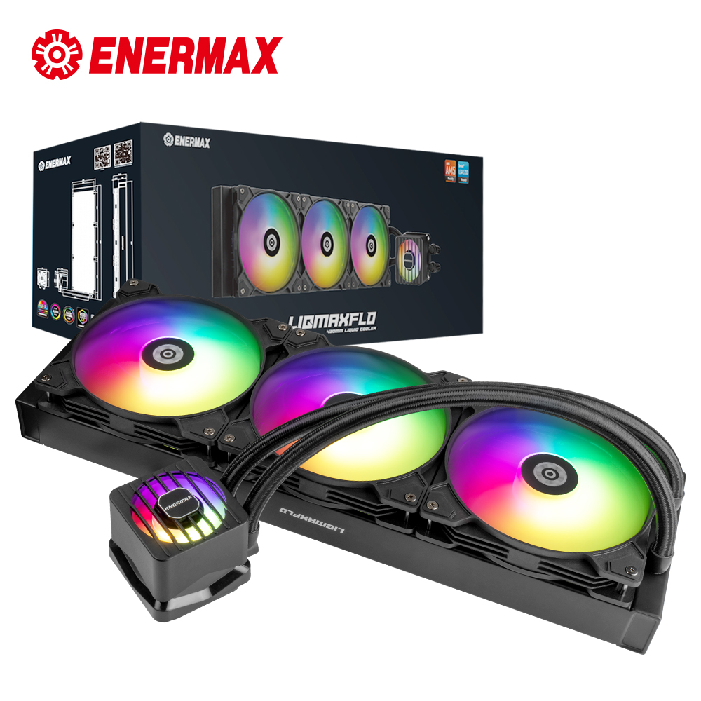 ENERMAX 保銳 風晶凌 LIQMAXFLO 420 ARGB CPU 水冷排 散熱器