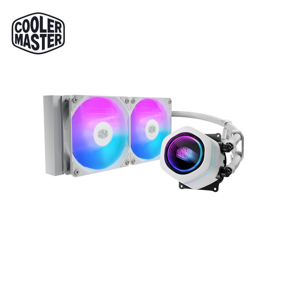 Cooler Master 酷碼 ML 240 Core Nex ARGB 白色版 水冷散熱器
