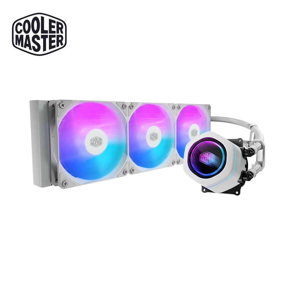 Cooler Master 酷碼 ML 360 Core Nex ARGB 白色版 水冷散熱器
