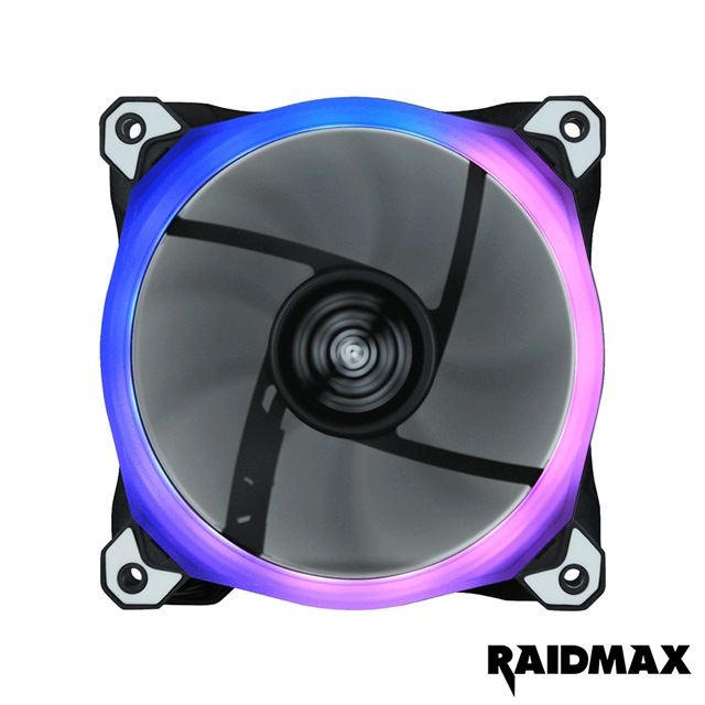 【Raidmax 雷德曼】12公分可編程RGB風扇 R120FB