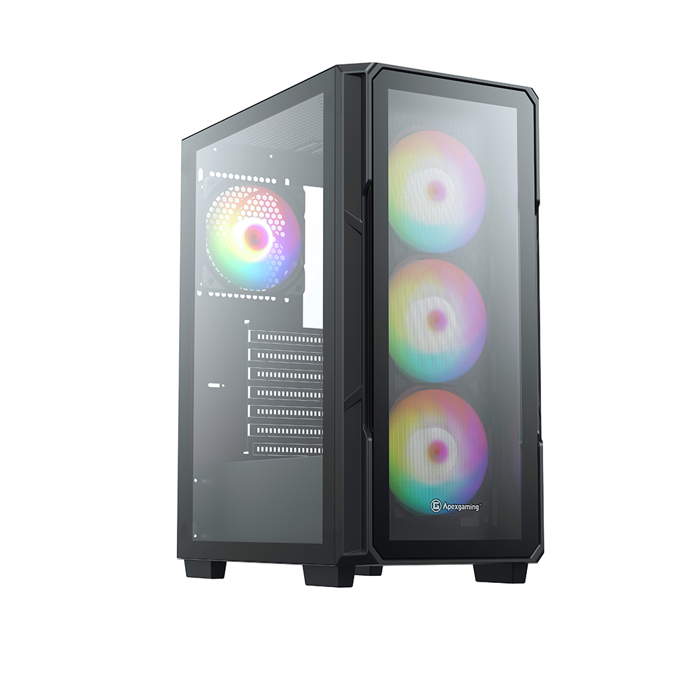Apexgaming 美商艾湃艾湃極致ZENITH TA200G 電腦機殼黑色