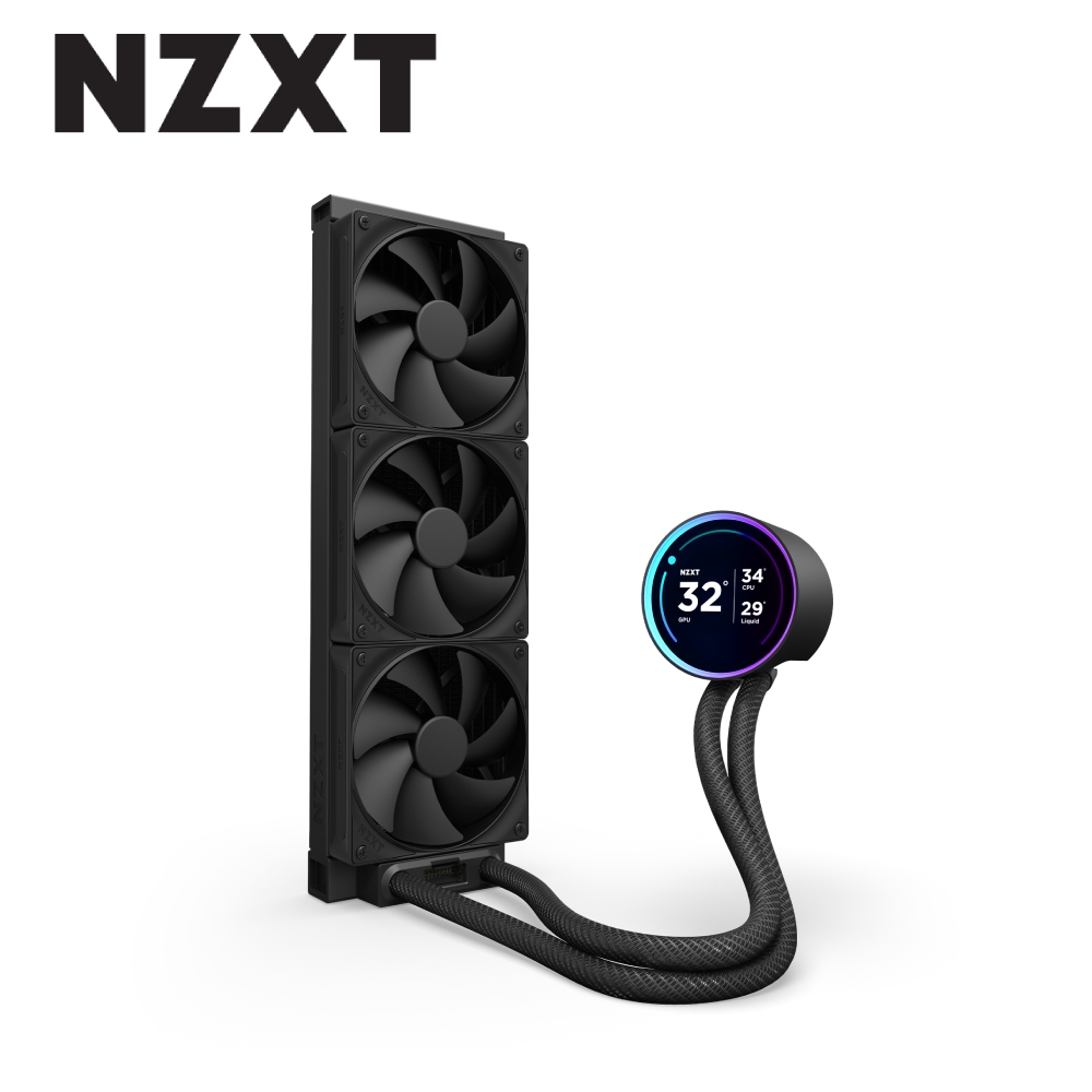 NZXT 恩傑 Kraken Elite 360 一體式水冷-黑