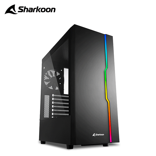 Sharkoon 德國旋剛RGB SLIDER 流影者電腦機殼