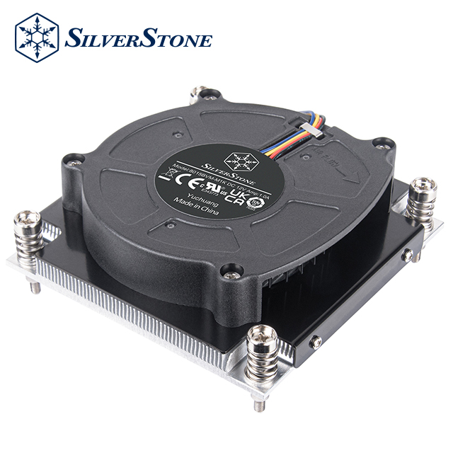 SilverStone 銀欣 XE01-1700A 專門為Intel LGA1700腳位設計的CPU散熱器適用於1U伺服器 / 工作站