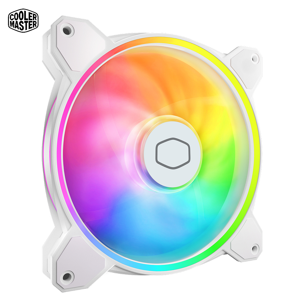 Cooler Master 酷碼 MF140 Halo2 白色 風扇