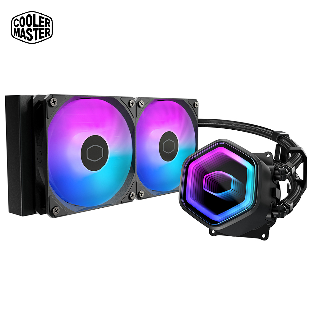 Cooler Master 酷碼 MasterLiquid CORE II 240 ARGB 水冷散熱器 黑色