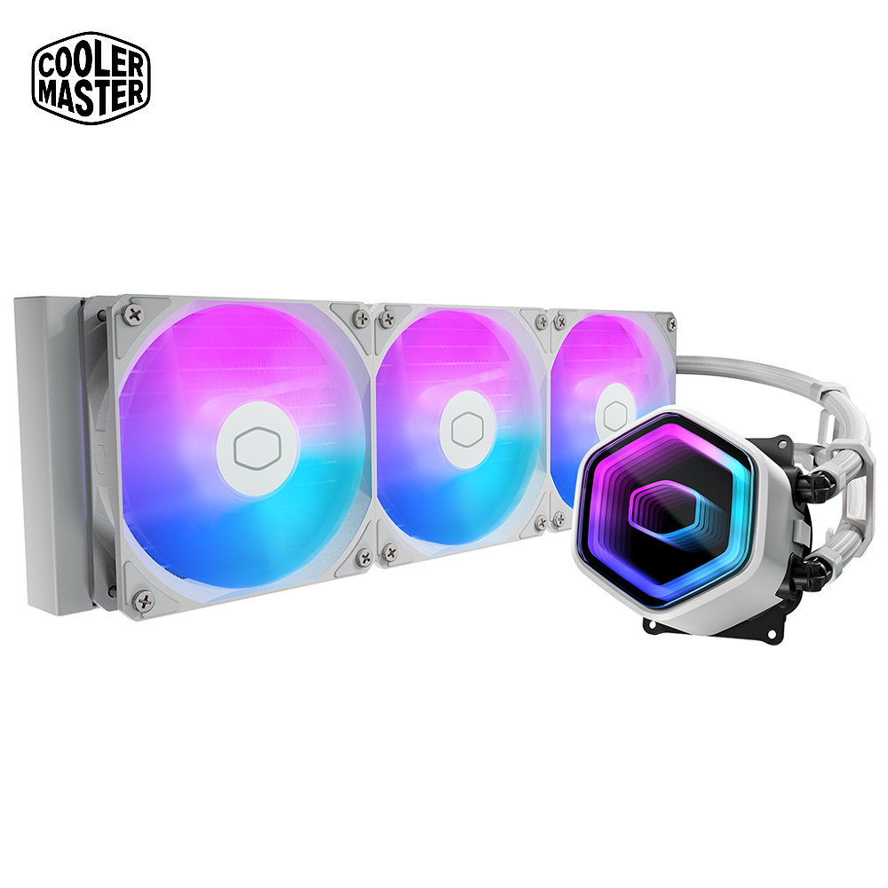 Cooler Master 酷碼 MasterLiquid CORE II 360 ARGB 水冷散熱器 白色
