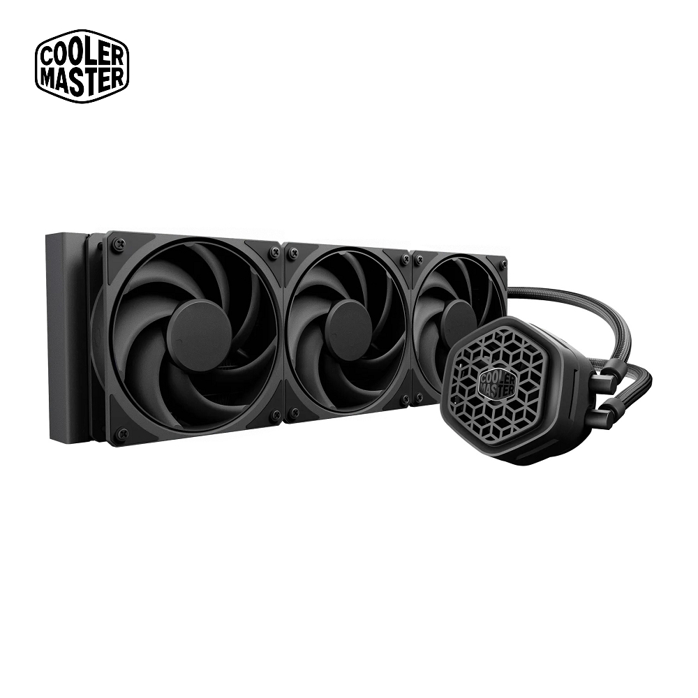 Cooler Master 酷碼 MasterLiqiud Atmos II Stealth 360 黑化版 水冷