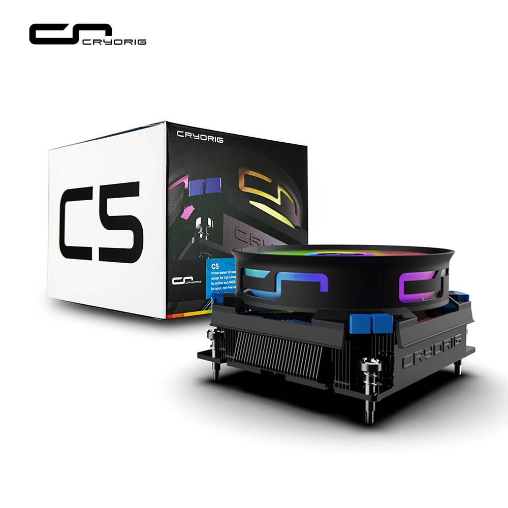 CRYORIG 快睿 C5  AGRB 風扇 VC 均熱板 下吹式 散熱器（其他規格）
