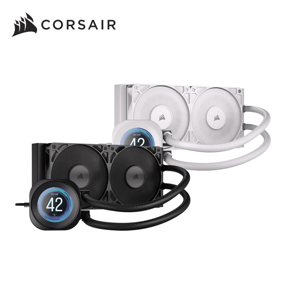 CORSAIR 海盜船 NAUTILUS 240 ARGB LCD CPU水冷散熱器