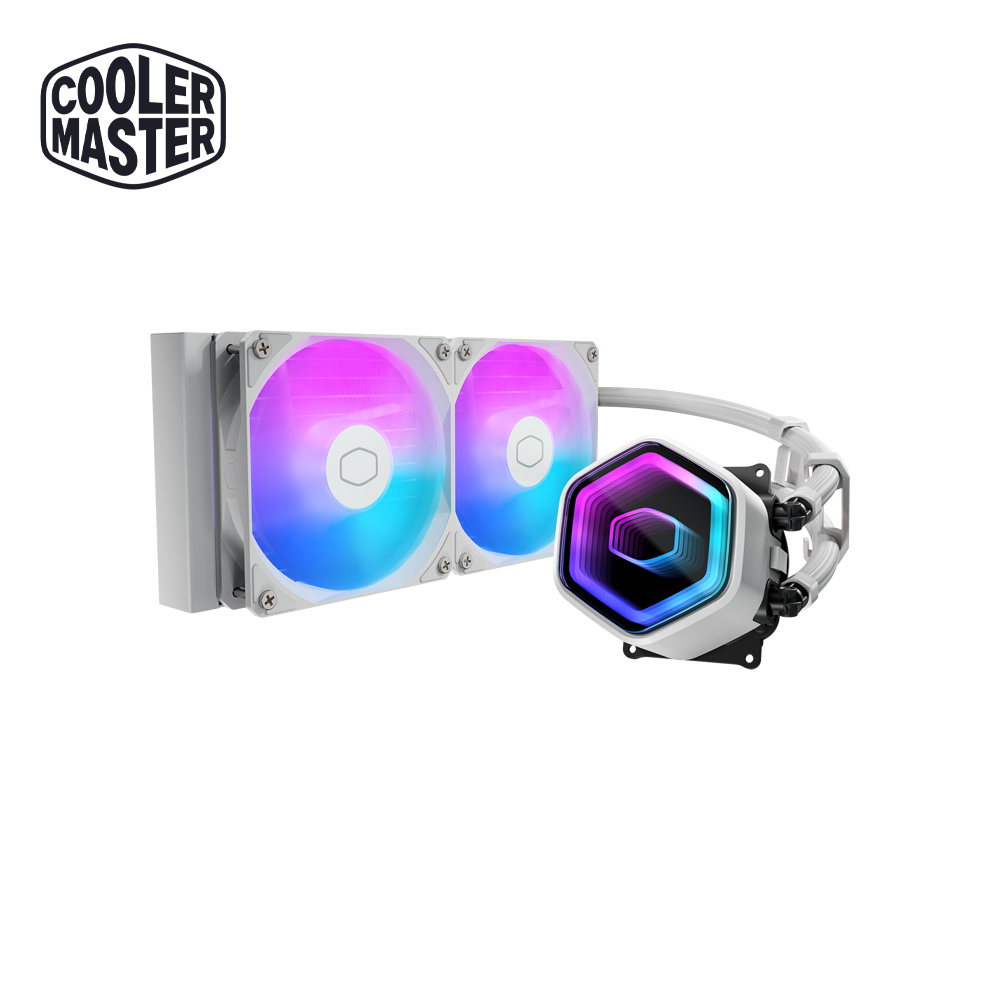 Cooler Master 酷碼 ML 240 Core II ARGB 白色版 水冷散熱器