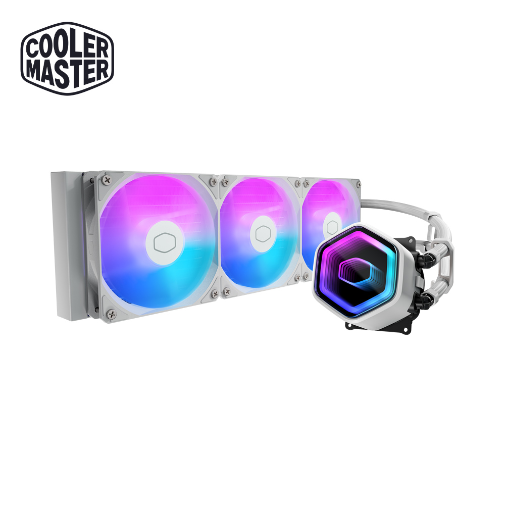 Cooler Master 酷碼 ML 360 Core II ARGB 白色版 水冷散熱器