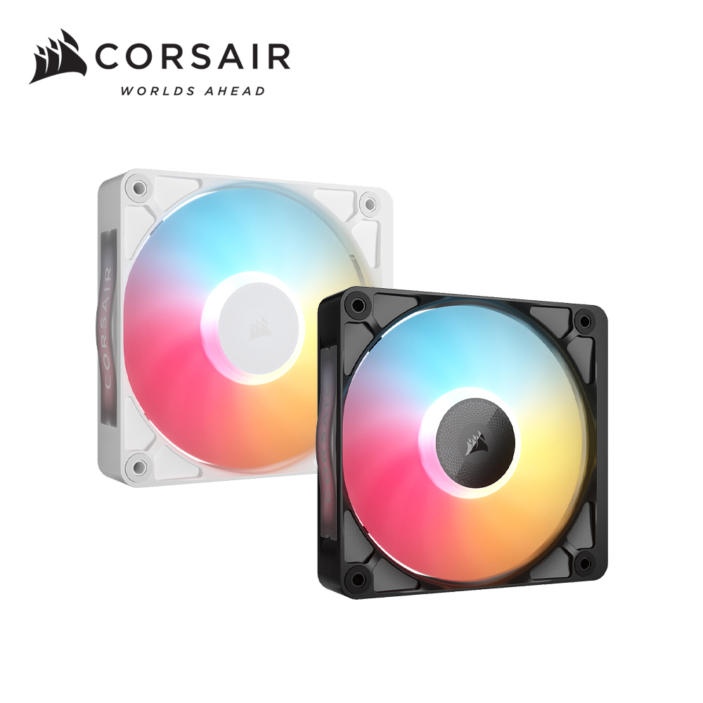 CORSAIR 海盜船 二代 iCUE LINK RX120 II RGB PWM機殼風扇(單顆裝)