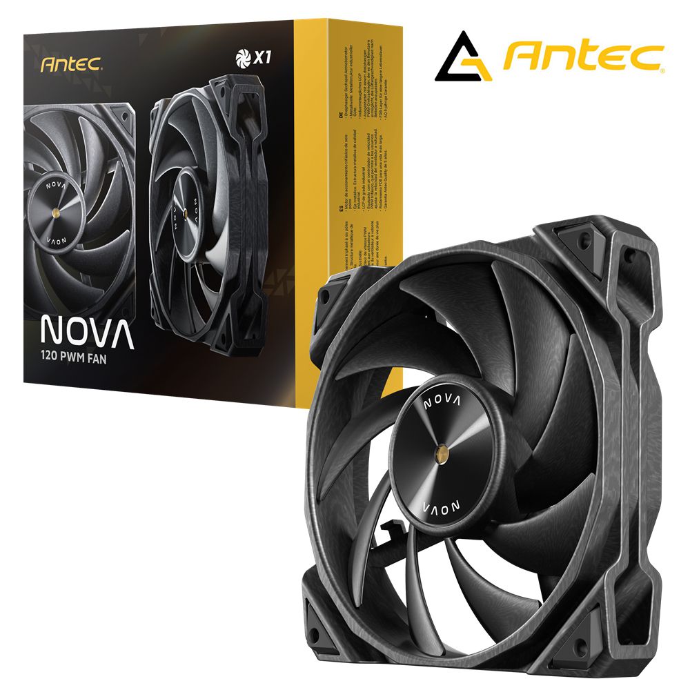 Antec 安鈦克 NOVA 120 PWM FAN 黑色 機殼 風扇
