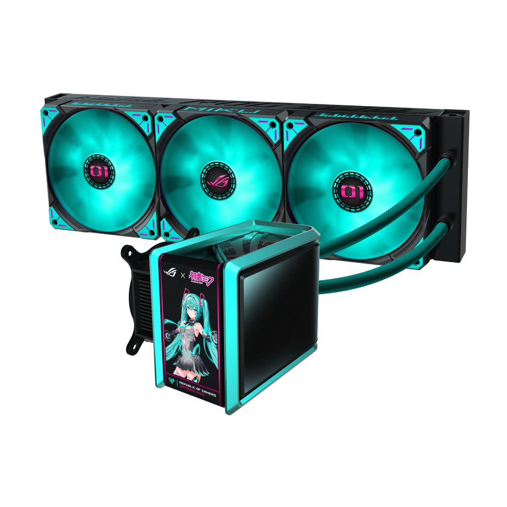 ASUS 華碩ROG RYUO IV 360 ARGB MIKU 初音龍王四代(初音聯名款
