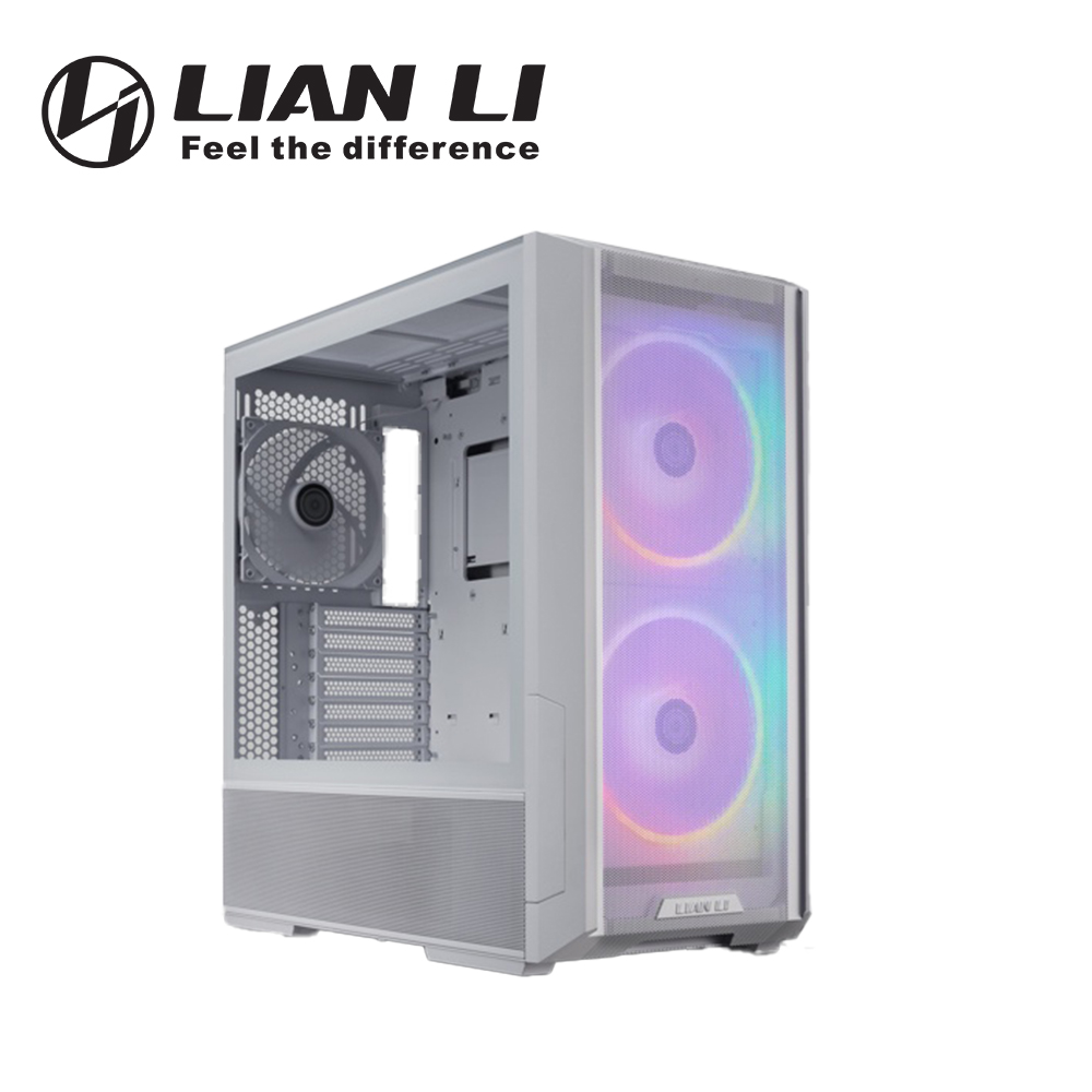LIAN LI 聯力 LANCOOL 216 電腦機殼 ARGB ATX Mini-ITX 玻璃側透 白色