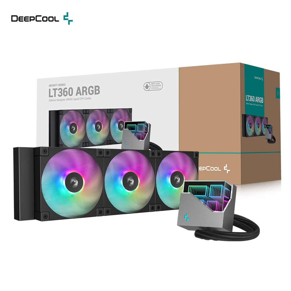 DEEPCOOL 九州風神LT360 ARGB 360 水冷排CPU 散熱器- PChome 24h購物