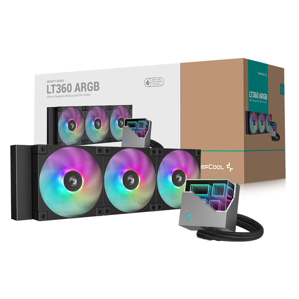 DEEPCOOL 九州風神LT360 ARGB 360 水冷排CPU 散熱器- PChome 24h購物