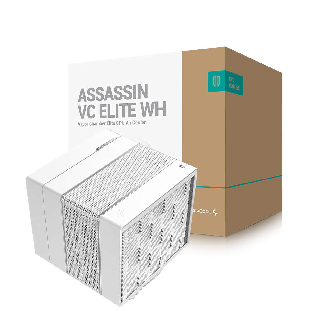 DEEPCOOL 九州風神ASSASSIN VC ELITE WH 阿薩星白色雙塔CPU 散熱器