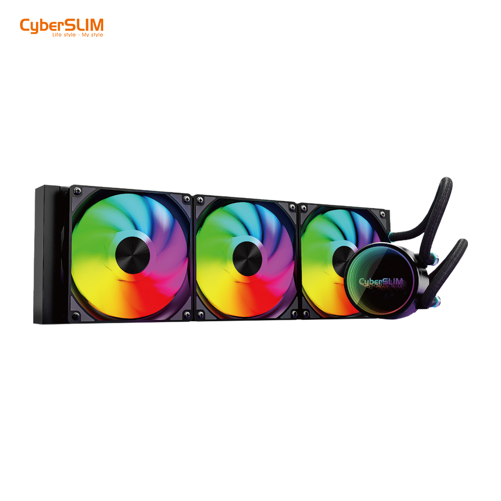 CyberSLIM CL-360 ARGB 水冷散熱器