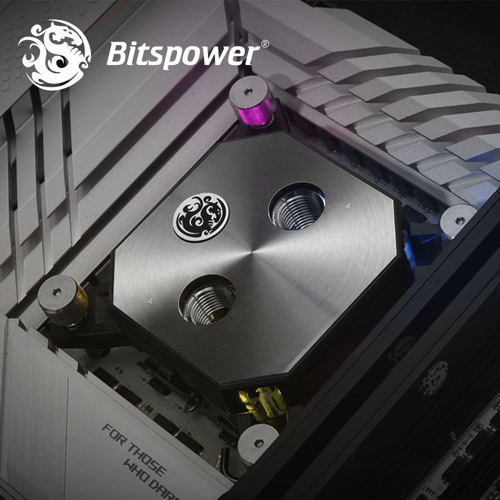 Bitspower Summit XC 高效能CPU 水冷頭（Intel 平台，銀盔款