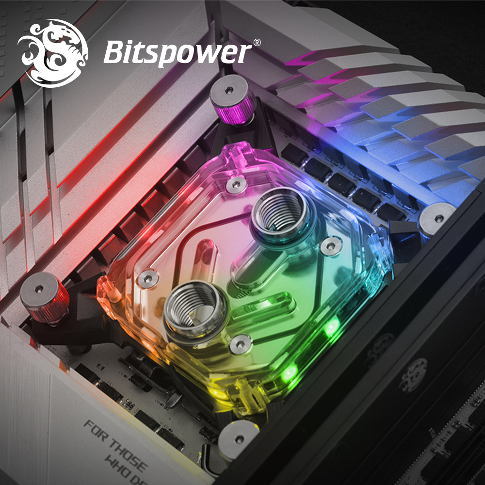 Bitspower Summit XC 高效能CPU 水冷頭（Intel 平台，銀盔款