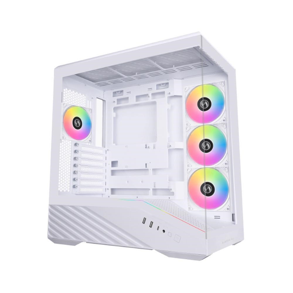 LIAN LI 聯力 Vector V100R 白 ARGB 支援背插 全景機殼