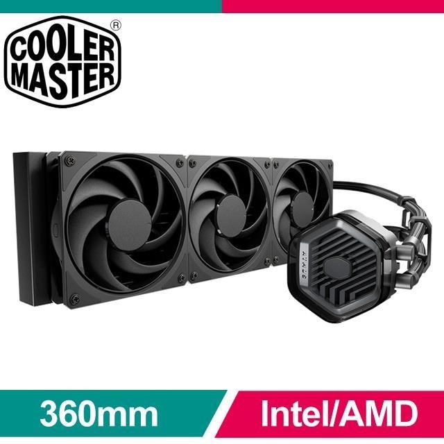 Cooler Master 酷碼 MasterLiquid 360 Atmos Stealth 水冷散熱器