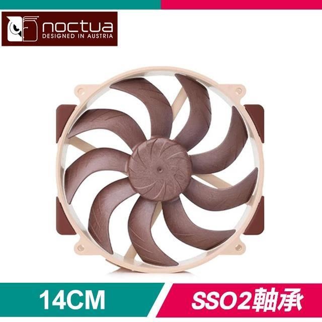 Noctua 貓頭鷹 NF-A14x25r G2 PWM SSO2磁穩軸承 1500轉 AAO防震靜音扇